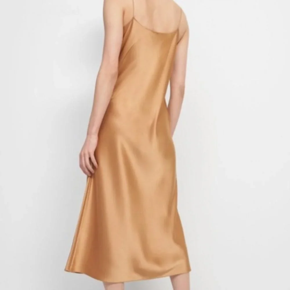 ⚡️SOLD ON EBAY⚡️Theory Telson Bronze Flat Sateen Dress (NWT) - Picture 3 of 13